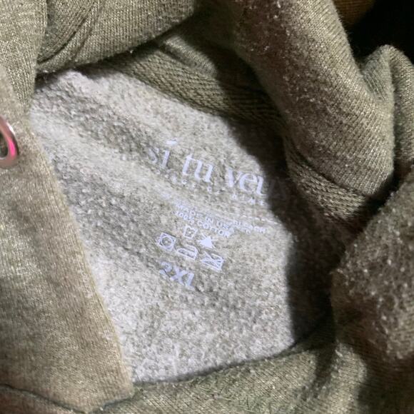 Si tu veux men’s hoodie size 2XL - Picture 3 of 4